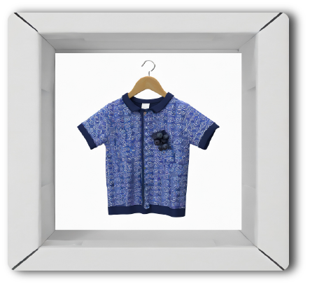 blue shirt